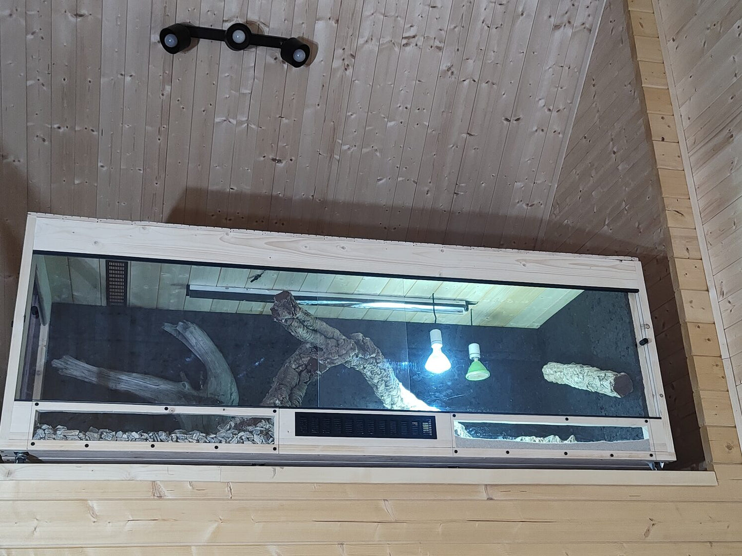 TERRARIUM W KOLORZE DĄB CRAFT GOLD