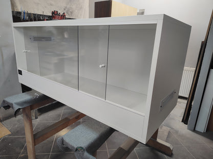 TERRARIUM DLA AGAMA GEKON ŻÓŁW WĄŻ JEŻ - DO SKRĘCENIA