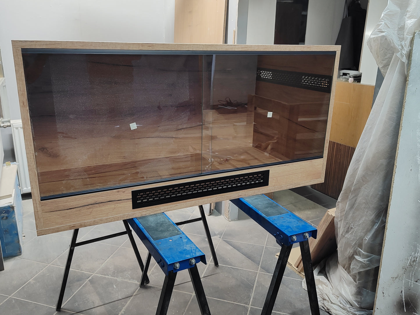 TERRARIUM DLA AGAMA GEKON ŻÓŁW WĄŻ JEŻ - DO SKRĘCENIA