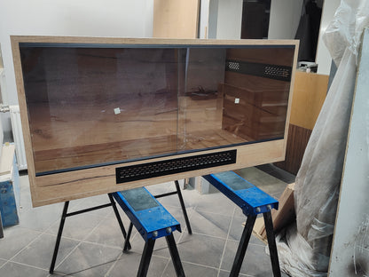 TERRARIUM DLA AGAMA GEKON ŻÓŁW WĄŻ JEŻ - DO SKRĘCENIA