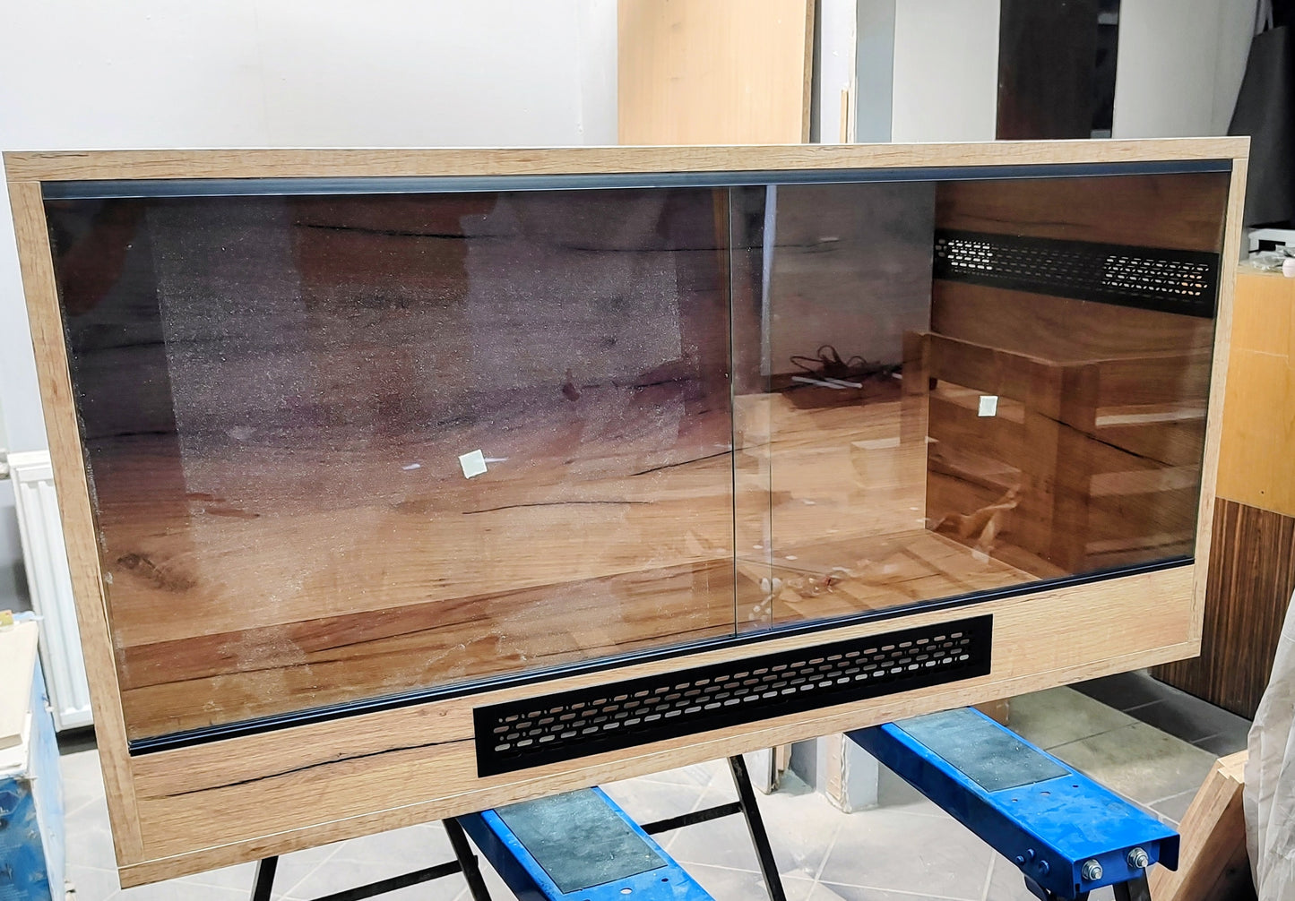 TERRARIUM DLA AGAMA GEKON ŻÓŁW WĄŻ JEŻ - DO SKRĘCENIA