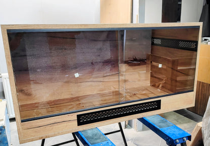 TERRARIUM DLA AGAMA GEKON ŻÓŁW WĄŻ JEŻ - DO SKRĘCENIA