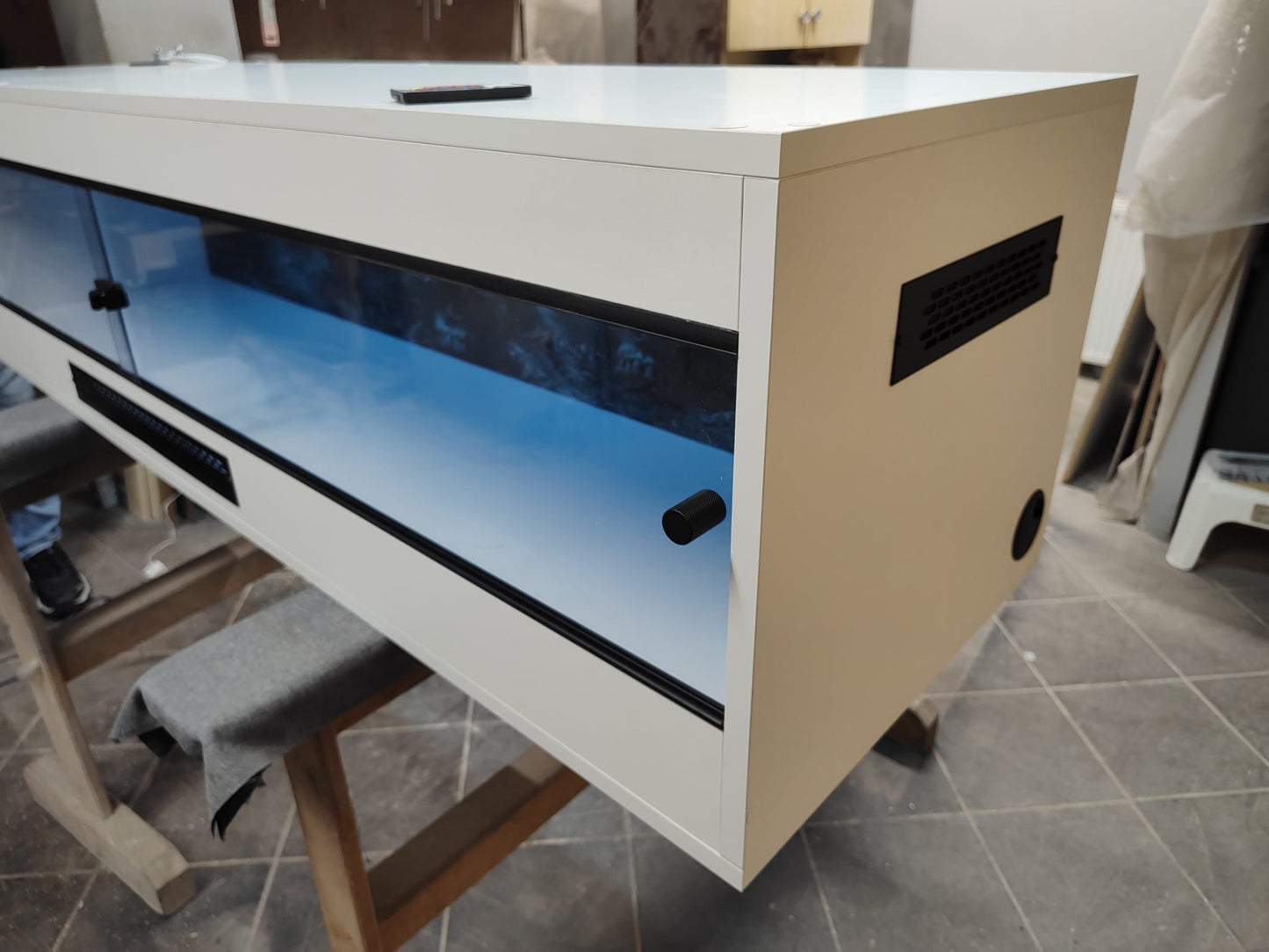 TERRARIUM + LED DLA PYTONA TEJU ARGNETYŃSKI - TYLKO SKRĘCONE
