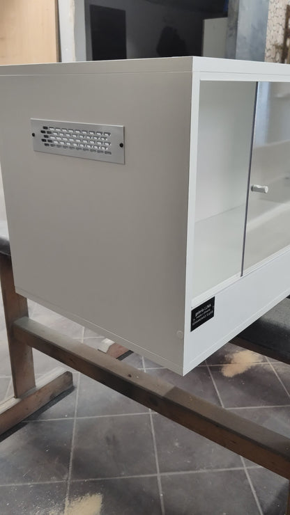 TERRARIUM DLA AGAMA GEKON ŻÓŁW WĄŻ JEŻ - SKRĘCONE